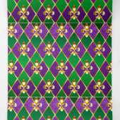 Juwelry Background Mardi Gras Drieluik Programma (Binnenkant midden)