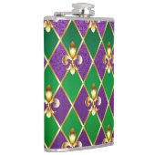 Juwelry Background Mardi Gras Heupfles (Rechts)