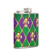 Juwelry Background Mardi Gras Heupfles (Rechts)