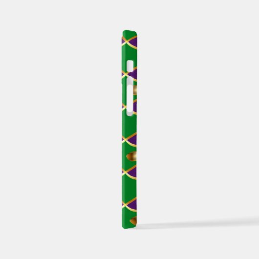 Juwelry Background Mardi Gras iPhone Hoesje (Linkerkant)