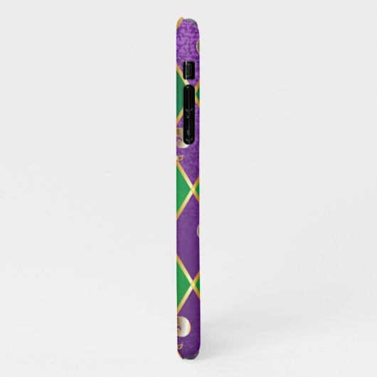 Juwelry Background Mardi Gras iPhone Hoesje (Linkerkant)