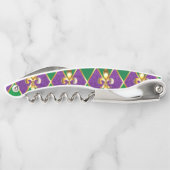 Juwelry Background Mardi Gras Kurkentrekker (Achterkant)