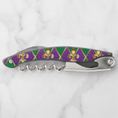 Juwelry Background Mardi Gras Kurkentrekker (Achterkant)