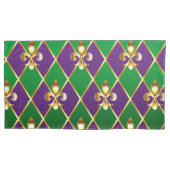 Juwelry Background Mardi Gras Kussensloop (Voorkant-Links)