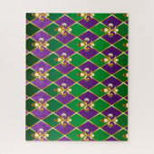 Juwelry Background Mardi Gras Legpuzzel (Verticaal)