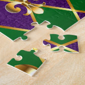 Juwelry Background Mardi Gras Legpuzzel (Zijkant)