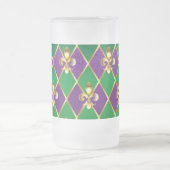 Juwelry Background Mardi Gras Matglas Bierpul (Center)