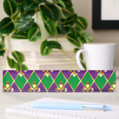 Juwelry Background Mardi Gras Naambordje