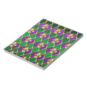 Juwelry Background Mardi Gras Notitieblok (Linkerzijde)