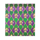 Juwelry Background Mardi Gras Notitieblok (Voorkant)