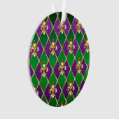 Juwelry Background Mardi Gras Ornament (voorkant)