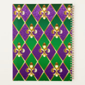 Juwelry Background Mardi Gras Planner (Achterkant)