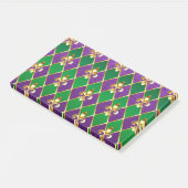 Juwelry Background Mardi Gras Post-it® Notes (Schuin)