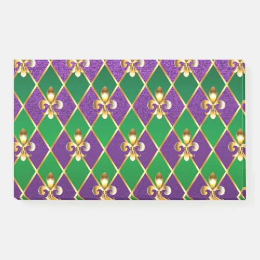 Juwelry Background Mardi Gras Post-it® Notes (Voorkant)
