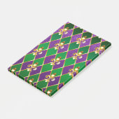 Juwelry Background Mardi Gras Post-it® Notes (Schuin)