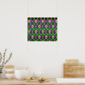 Juwelry Background Mardi Gras Poster (Keuken)