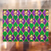 Juwelry Background Mardi Gras Raamsticker (Vel 2)