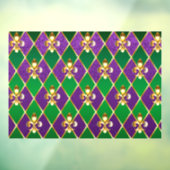 Juwelry Background Mardi Gras Raamsticker (Vel 3)