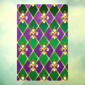 Juwelry Background Mardi Gras Raamsticker (Vel 3)
