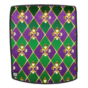 Juwelry Background Mardi Gras Rugtassen