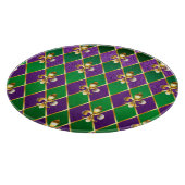 Juwelry Background Mardi Gras Snijplank (Hoek)