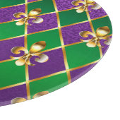 Juwelry Background Mardi Gras Snijplank (Hoek)