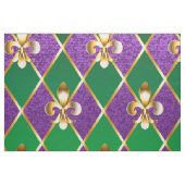 Juwelry Background Mardi Gras Stof (Fat Quarter)