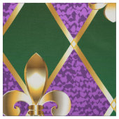 Juwelry Background Mardi Gras Stof (Swatch)