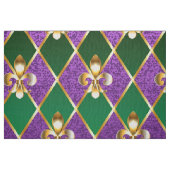 Juwelry Background Mardi Gras Stof (Fat Quarter)