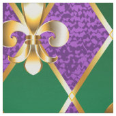 Juwelry Background Mardi Gras Stof (Swatch)