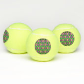 Juwelry Background Mardi Gras Tennisballen (Multi)