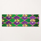 Juwelry Background Mardi Gras Yogamat (Voorkant (horizontaal))