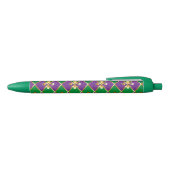 Juwelry Background Mardi Gras Zwarte Inkt Pen (Bovenkant)