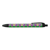 Juwelry Background Mardi Gras Zwarte Inkt Pen (Bovenkant)