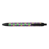 Juwelry Background Mardi Gras Zwarte Inkt Pen (Achterkant)
