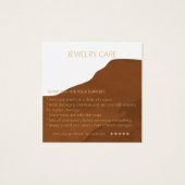Juwelry Care Earthy Kaart (Voorkant)