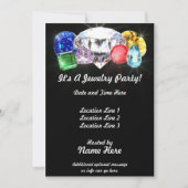 Juwelry Party Custom Invites Kaart (Voorkant)