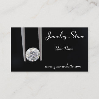 Juwelry Store One Carat Diamond Visitekaartje