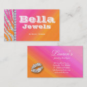 Juwelry Visitekaartje Makeup Artist Cosmetology (Voorkant / Achterkant)