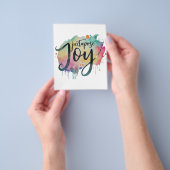 juxtapose-vreugde flyer (Hand)