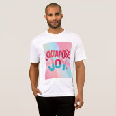 juxtapose-vreugde t-shirt (Voorkant volledig)