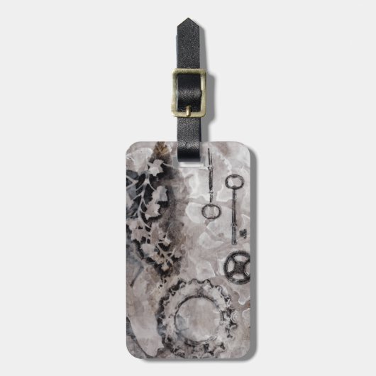 Juxtaposition II Bagagelabel (Voorkant verticaal)