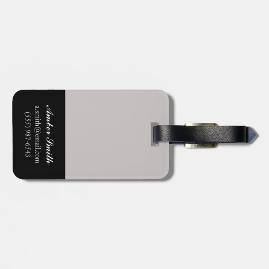 Juxtaposition II Bagagelabel (Achterkant horizontaal)