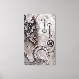 Juxtaposition II Canvas Afdruk