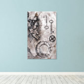 Juxtaposition II Canvas Afdruk (Insitu (Houten vloer))