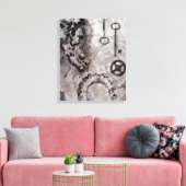 Juxtaposition II Canvas Afdruk (Insitu (Woonkamer))