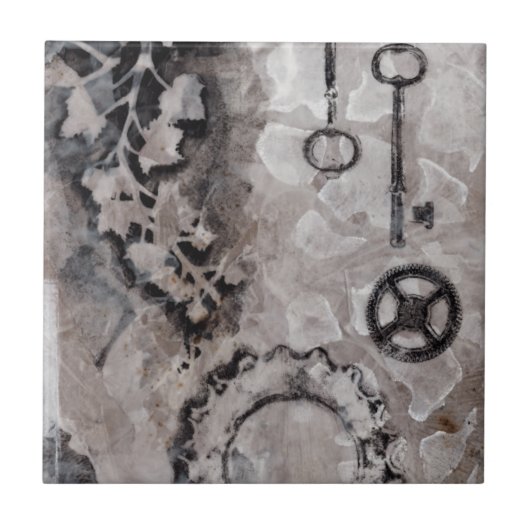 Juxtaposition II Tegeltje (Voorkant)