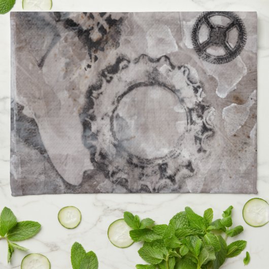 Juxtaposition II Theedoek (Gevouwen)