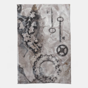 Juxtaposition II Theedoek