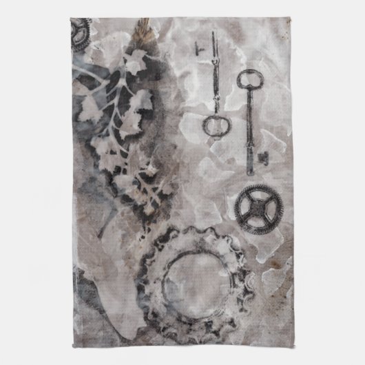 Juxtaposition II Theedoek (Verticaal)